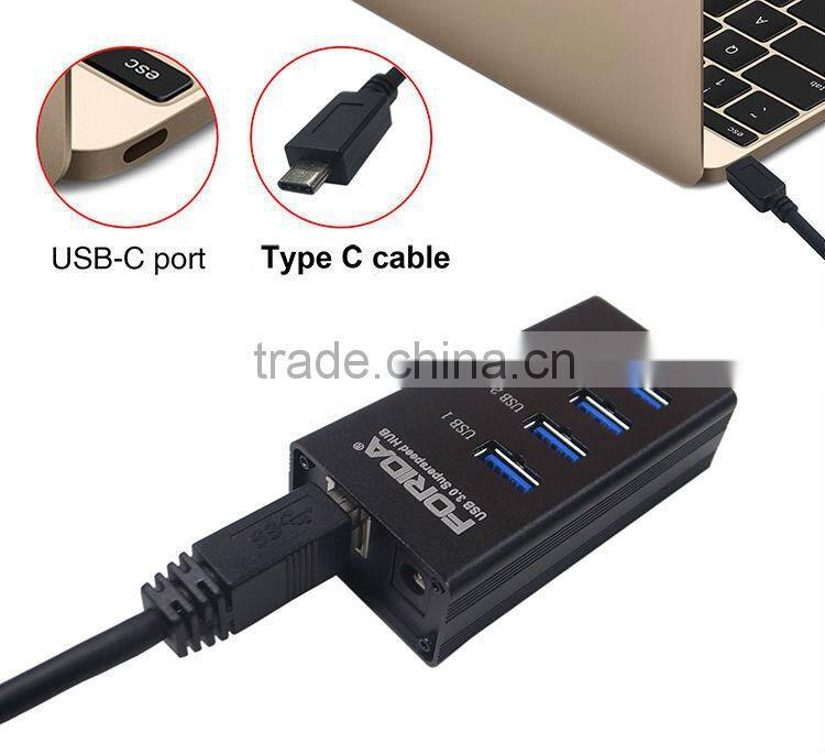 USB 3.1 Hubs, USB C hub, usb Type-C USB 3.0 +3 Ports 2.0 HUBS , USB-C hub
