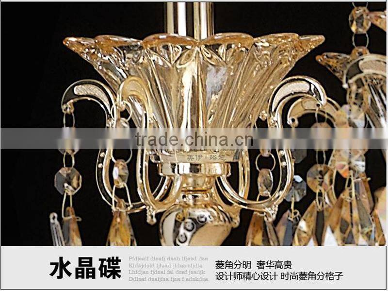European style champagne crystal pendant lamp MD040
