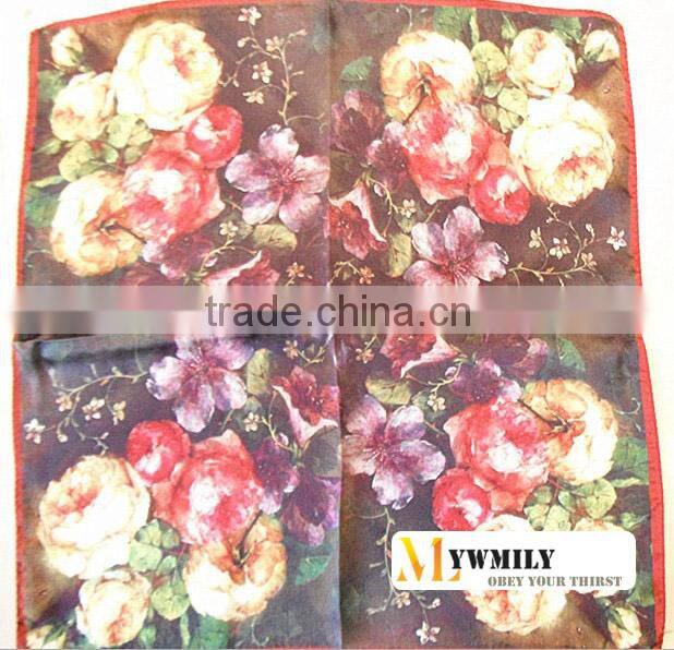 Fashion Custom Digital Printed Handkerchief MY-041