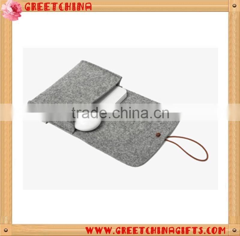 Fashion felt handbag document bag wool felted cosmetic bags