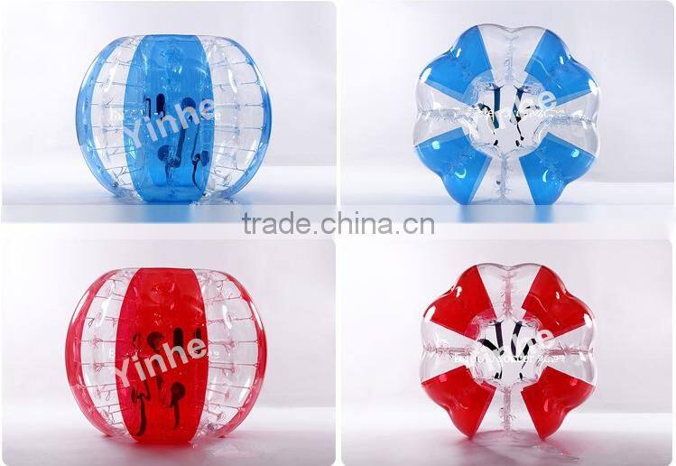 The most popular inflatable bubble soccer suit bubble football game