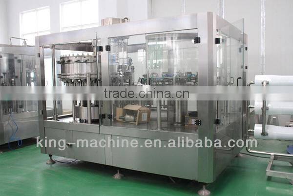 PET / glass bottle carbonated cold drink bottling plant
