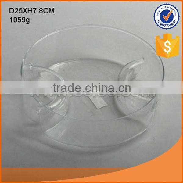 Wholesale hot sale glass salad bowls with high quality