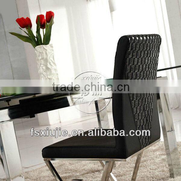 2013 Latest Modern Retractable Rectangular Glass Dining Table,Glass Mirrored Dining Room Table L806B