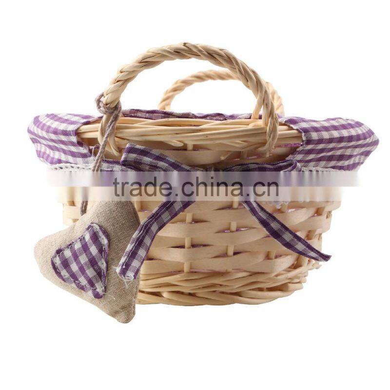 Rattan Wire Storage Basket