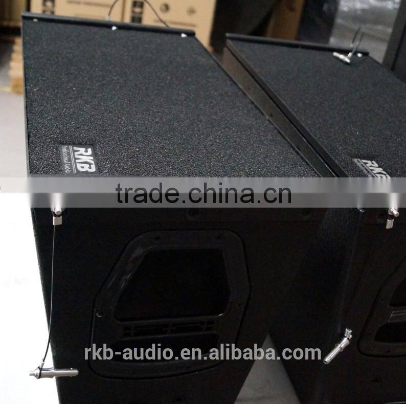 professional line array sound system/wooden speakers