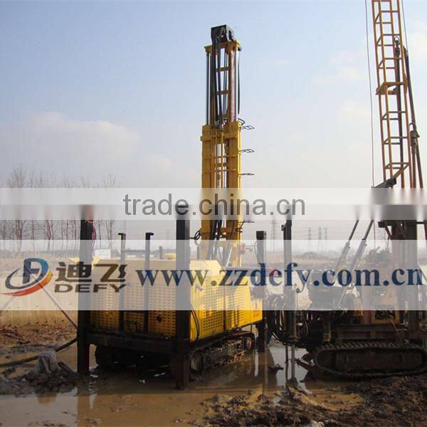 Max depth 600m bore well drilling machine prices, portable water well drilling rigs for sale