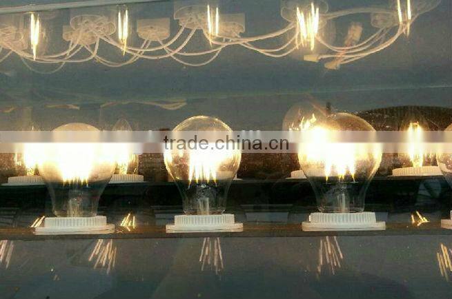 2w 4w 6w 8w A60 led filament lamp