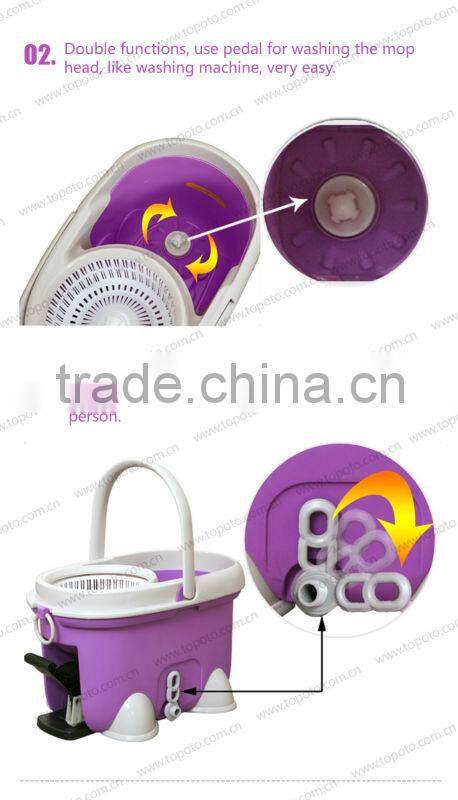 spin magic floor cleaning mop TOPOTO XX bucket