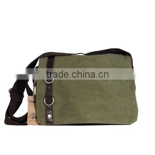 Popular student shoulder bag cheap retro bag canvas messenger bag