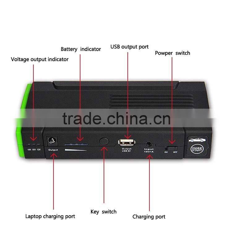 12000mAh car booster power banks battery jump starter