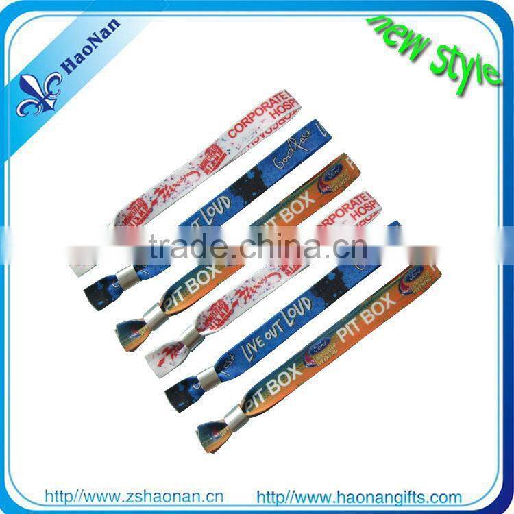 highest level of security woven wristband