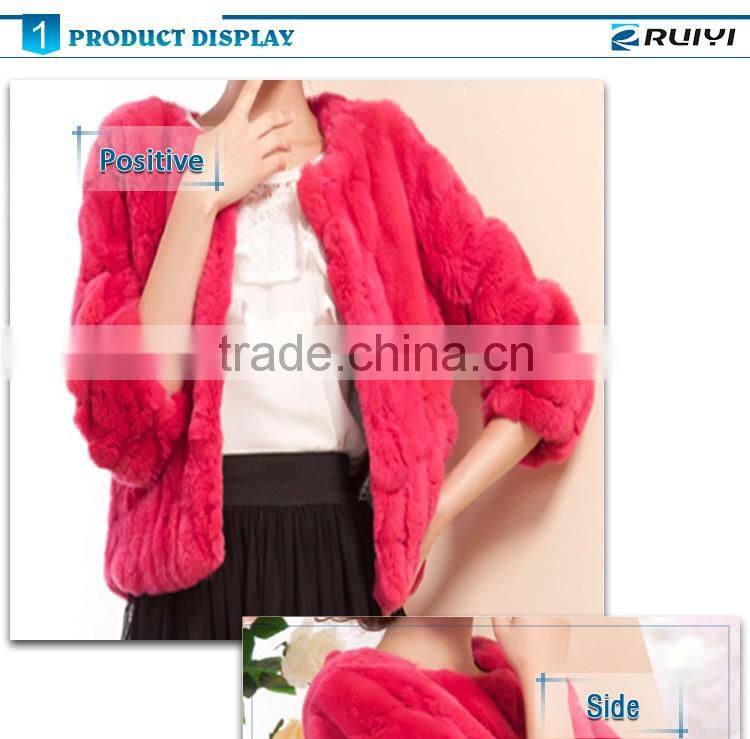 new arrival winter ladies faux fur slim coat