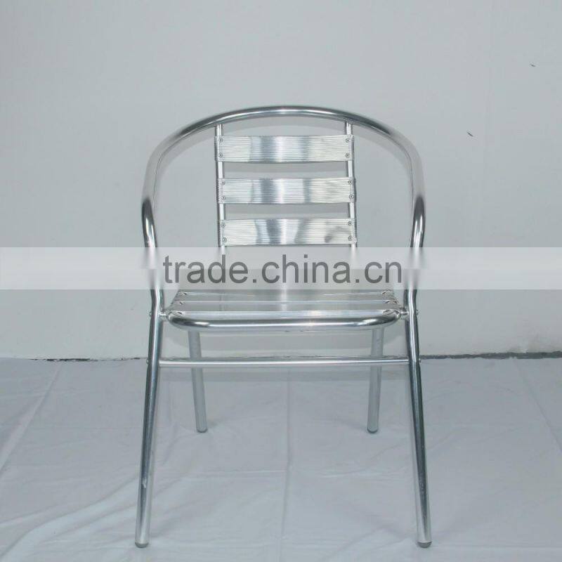 00 outdoor futniture colorful aluminum stacking garden dining chair YC001A