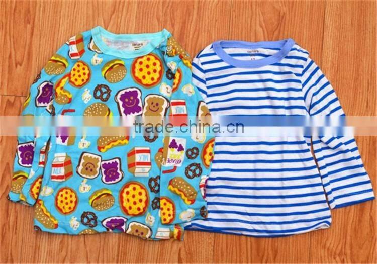 T-Shirts Product Type and Polyester / Cotton Material long sleeve boy t shirts