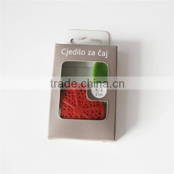 New design cute colorful silicone tea infuser