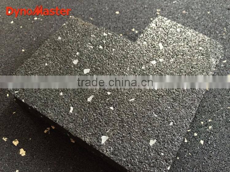 Rubber Tile /Recycle Rubber Floor Bricks /Shock absorbing floor mats crossfit gym rubber flooring