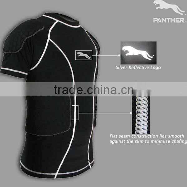 Compression Padded wear Body Protection armour For American Football