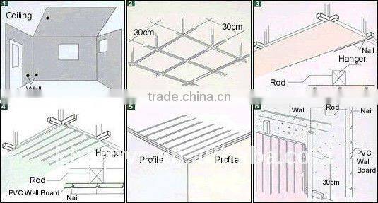 2011 new manufacture of pvc ceiling panel