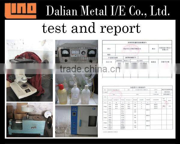 ASTM A888 Black Cast Iron Pipe Sizes Made in China