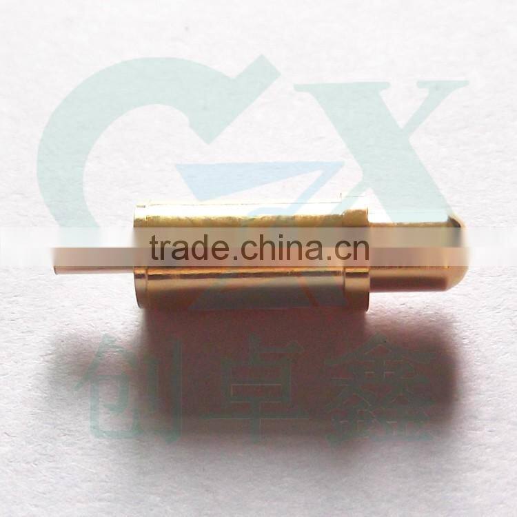 5.0mm customize gold plating pogo pin connector for computer