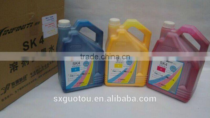 original SK4 solvent ink for Infiniti solvent printer Challenger solvent printer Phaeton solvent printer