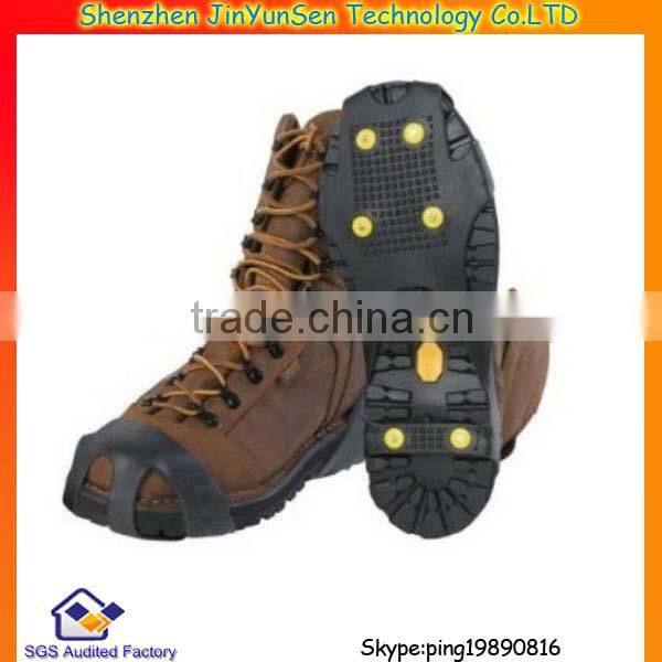 rubber safety shoe covers snow spikes for shoes