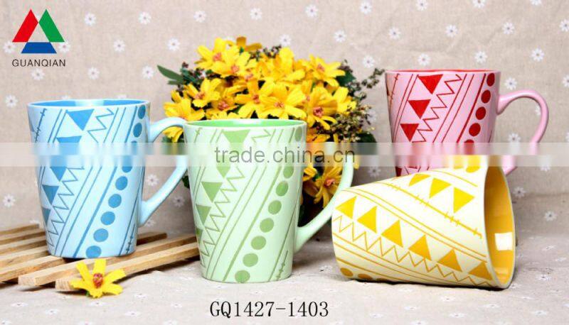 Flexible Choice microwave safe ceramic mug size coffee mug