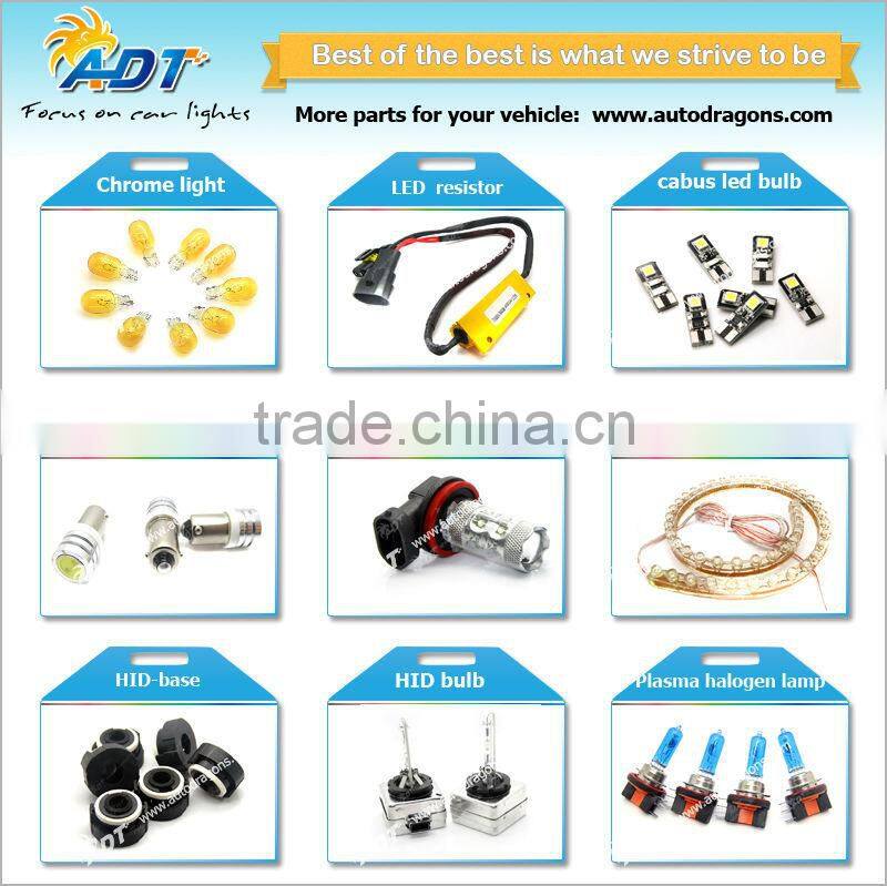 For BMW E46 NON projector RGB Halo ring Angel eyes LED Headlight