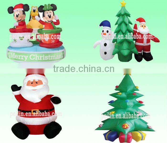 Advertising christmas inflatables santa