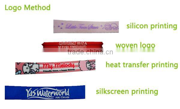 reflective printing lanyard glow in the dark lanyard