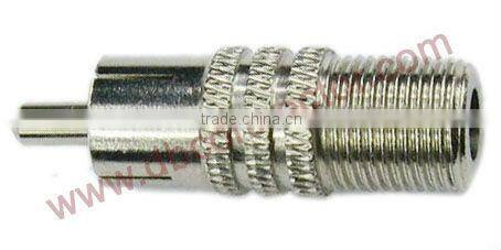 RCA To RG6 Coaxial Cable Adapter