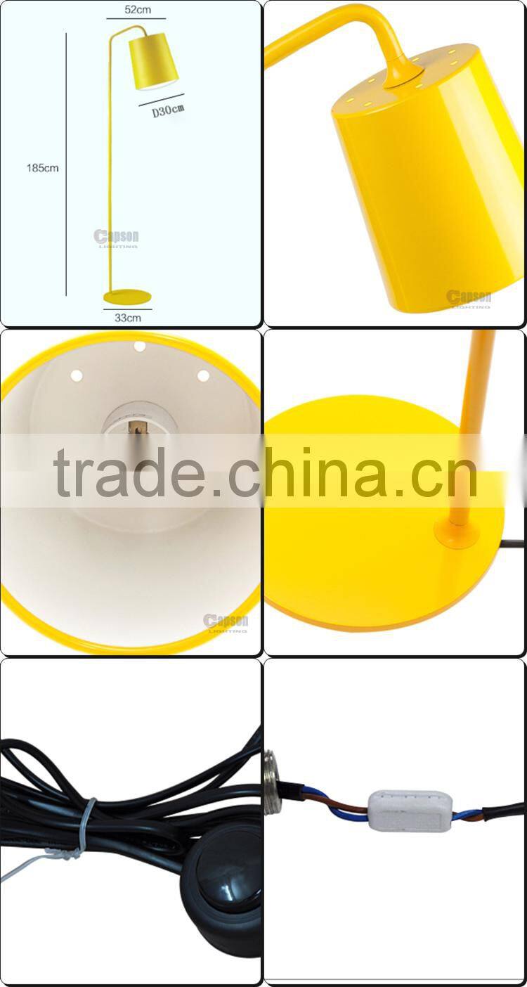 simple decorative designer iron floor lighting and floor lamp modern