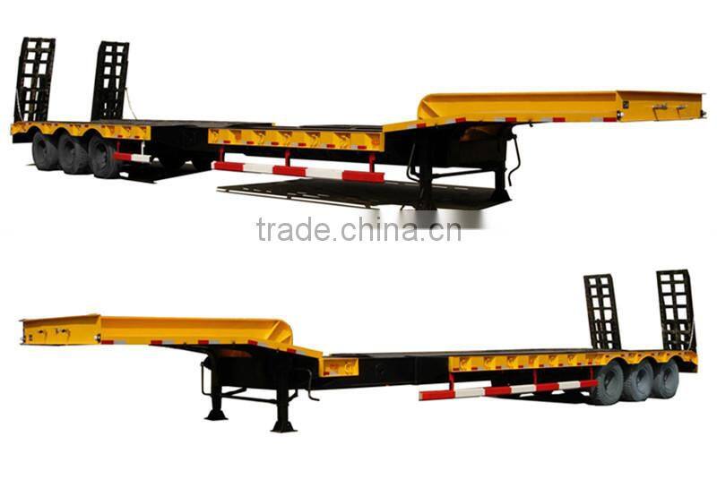 3 Axle Low-Bed Semi-Trailer for Sale
