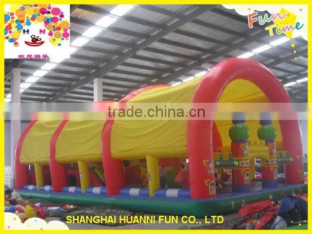 2015 new design Inflatable Playground/inflatable castle/amusement park games factory