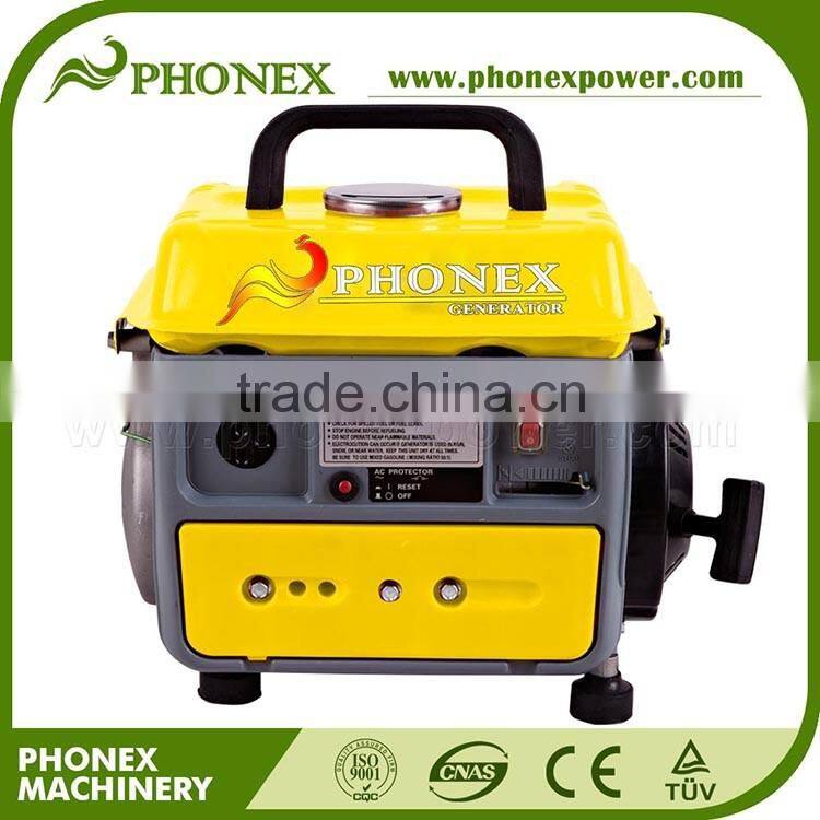 450W 650W 750W Home Use Small Gasoline Generator 950 for Sale