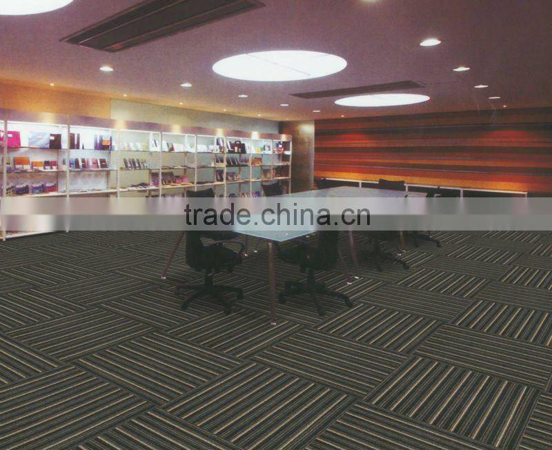 Rubber Backed Washable Office Carpet Tiles 50*50cm