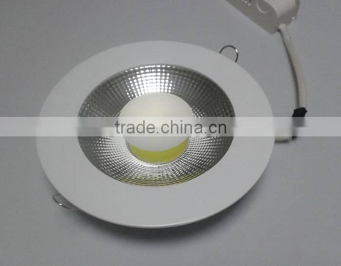 light weight slim 10w recessed cob led downlight full white from sitatome