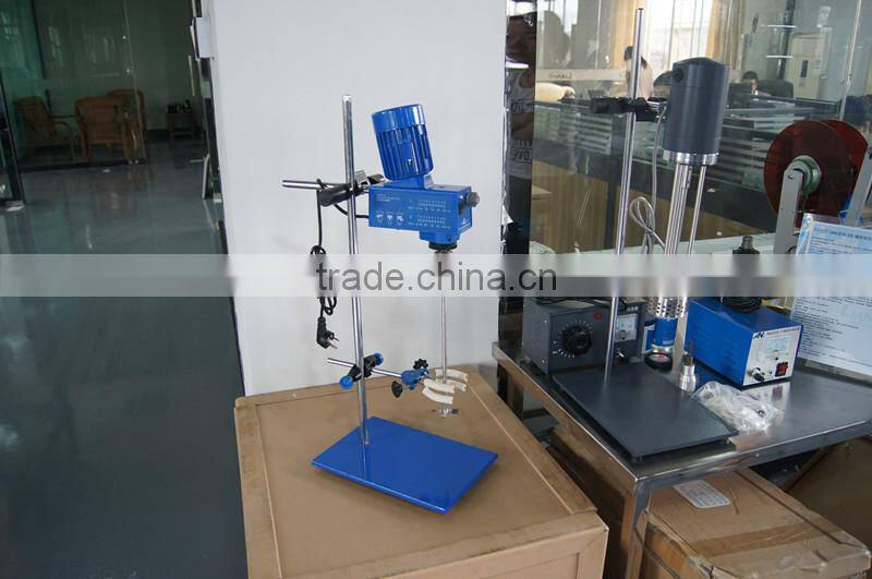 lab mixing machine in little jar