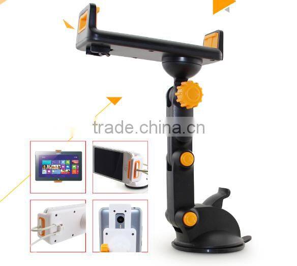 Muti-function cell phone holder universal dashboard car laptop mount for mini iPad
