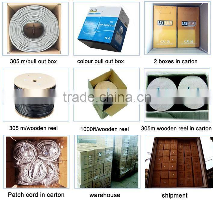 sftp cat5e lan cable 4pr 24awg