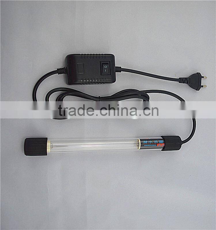 Submersible aquarium UV germicidal lamp The fish tank sterilization lamp Aquarium UV ultraviolet germicidal lamp sterilizati 10w