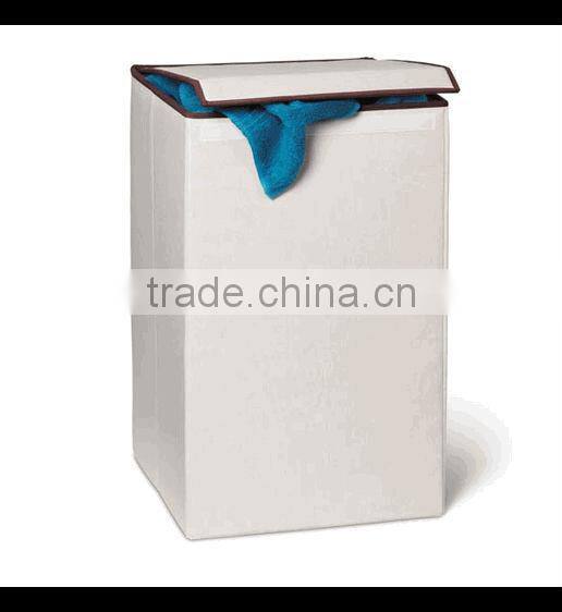2016 New Arrival Rectangular Collapsible Hamper with Lid
