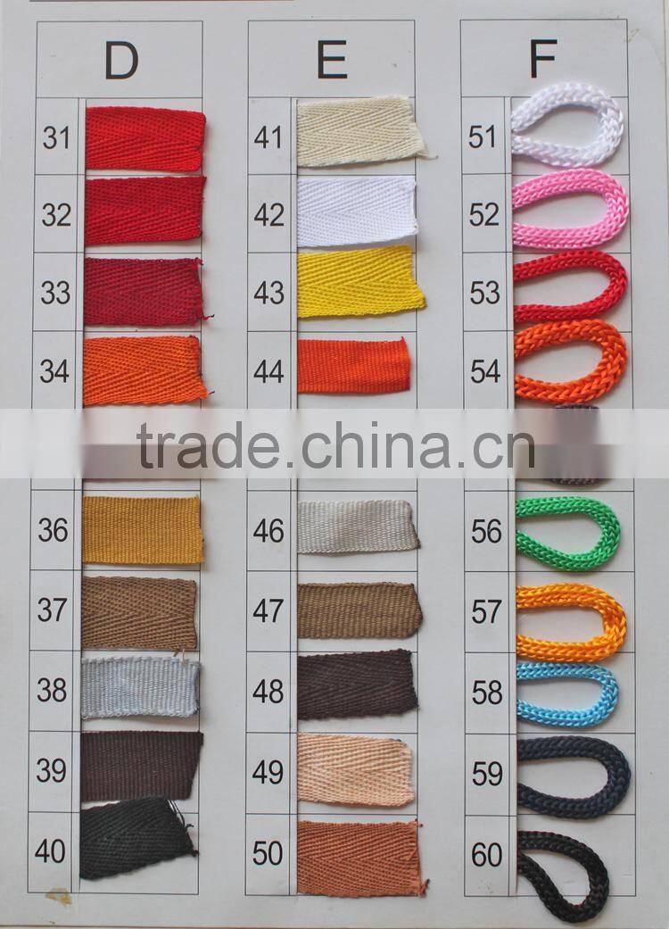 35cm paper bag rope handle with plastic barbs,shopping bag rope clips