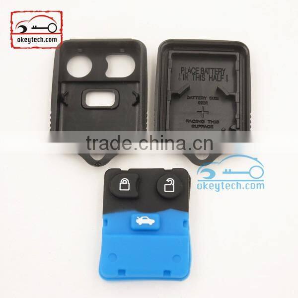 High Quatity ford remote key shell color key blanks custom fobs ford 3 buttons car remote key shell replace