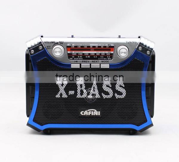 Pocket/Wireless mini bluetooth speaker with am fm radio with USB