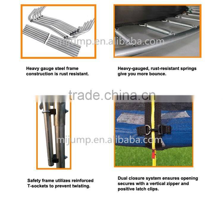 8ft Round Jumper with Inner Safety Net