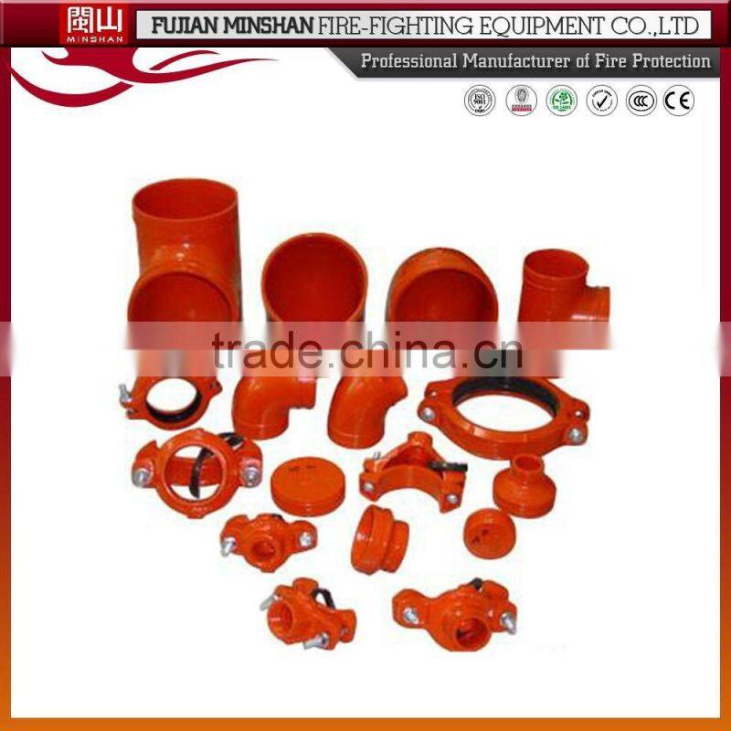 polish flexible coupling outlet used in the fire protective pipe