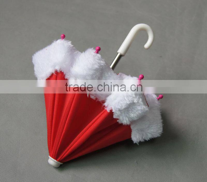 2016 new style Christmas decorative mini umbrellas