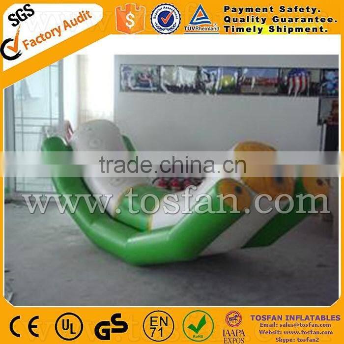 Customized inflatable water seesaw A9016B